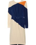 Preen By Thornton Bregazzi Rombus Silk Crepe De Chine Dress - Lyst