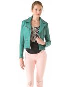 Kelly Wearstler Leather Moto Jacket - Lyst