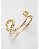Giles & Brother Cortina Hammered Cuff Bracelet - Lyst