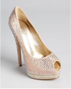 Giuseppe Zanotti Pumps Sharon Crystal Open Toe - Lyst