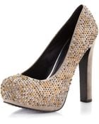 Dolce Vita Brenna Studded Pump Taupe - Lyst