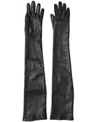 Givenchy Nappa Leather Long Gloves - Lyst