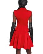 Givenchy Flared Viscose Punto Milano Dress - Lyst