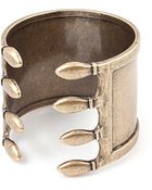 Vanessa Mooney Caged Cuff Brass - Lyst