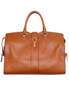 Saint Laurent Large Cabas Chyc Eastwest Top Handle - Lyst