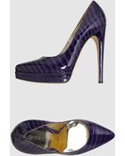Casadei Platform Pumps - Lyst