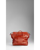 Burberry Sartorial Leather Tote Bag - Lyst