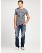 Diesel Crewneck Graphic Tee - Lyst