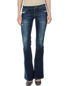Genetic Denim Denim Trousers - Lyst