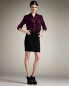Alice + Olivia Ashton Combo Dress - Lyst