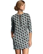 Diane von Furstenberg Nana Petalprint Dress - Lyst