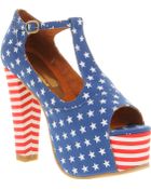 Jeffrey Campbell Foxy Heel Platform - Lyst