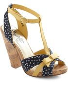 ModCloth Knee Jerk Reaction Heel - Lyst