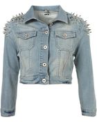 Moto Moto Shoulder Spike Jacket - Lyst