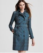 Burberry London Wadefield Double Breasted Check Trench Coat - Lyst