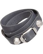 Balenciaga Arena Giant Double Tour Bracelet - Lyst