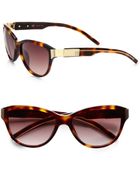 Givenchy Cats Eye Resin Sunglasses - Lyst