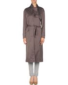 Mm6 By Maison Martin Margiela Full-Length Jacket - Lyst