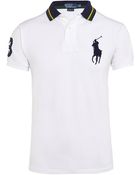 Polo Ralph Lauren Custom Fit Big Pony Polo Shirt - Lyst