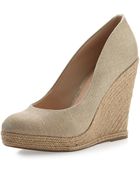 Schutz Espadrille Wedge Pump - Lyst