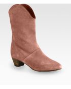 See By Chloé Classic Suede Boots - Lyst