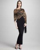 Valentino Jaguar Print Shawl - Lyst