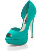 Steven By Steve Madden Amplifyd Peep Toe Platform Pump - Lyst