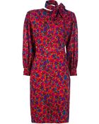 Givenchy Vintage Printed Dress - Lyst