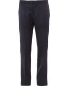 Burberry Prorsum Slim-Fit Wool Tuxedo Trousers - Lyst