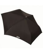 Jean Paul Gaultier Logo Folding Umbrella Black - Lyst