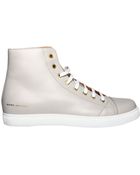 Marc Jacobs Hi Top Light Grey - Lyst