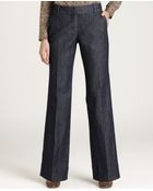 Ann Taylor Petite Signature Denim Trousers - Lyst