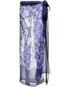 Gottex Denim Pareo - Lyst