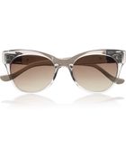 The Row Cat Eye Acetate Sunglasses - Lyst