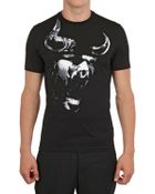Givenchy Minotaur Print Jersey Slim Fit Tshirt - Lyst