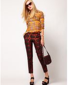 ASOS Collection Premium Crop Trousers - Lyst