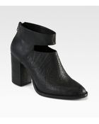 Rachel Comey Cutout Leather Ankle Boots - Lyst