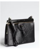 Tom Ford Black Pony Hair And Leather Frame Top Shoulder Bag - Lyst
