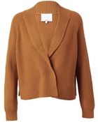 3.1 Phillip Lim Ribbed Merino Wool Jacket - Lyst