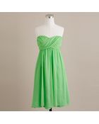 J.Crew Taryn Dress in Silk Chiffon - Lyst