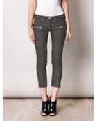 Etoile Isabel Marant Ivo Corduroy Skinny Trousers - Lyst