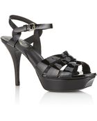 Saint Laurent Tribute Sandal - Lyst