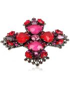 Erickson Beamon Pink Crystal Ring - Lyst