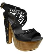 Jessica Simpson Trixie Platform Sandals - Lyst