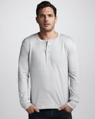 Dolce & Gabbana Longsleeve Henley - Lyst