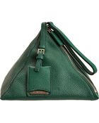 Jil Sander Square Evening Wristlet - Lyst