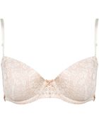 Topshop Leafy Lace Strapless Bra - Lyst