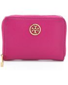 Tory Burch Robinson Zip Coin Case - Lyst