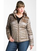 Bernardo Iridescent Down Jacket - Lyst