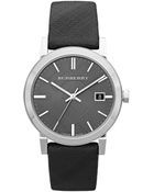 Burberry Womens Swiss Beat Check Fabric Strap 38mm - Lyst